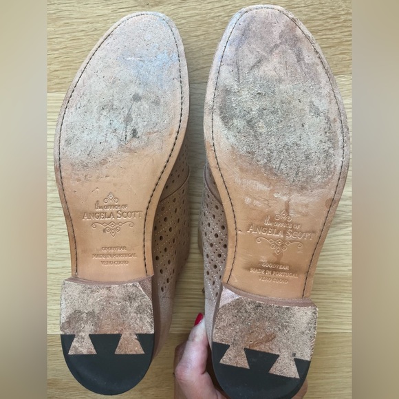 The Office of Angela Scott Dusty Rose Oxford Shoes - Picture 5 of 6